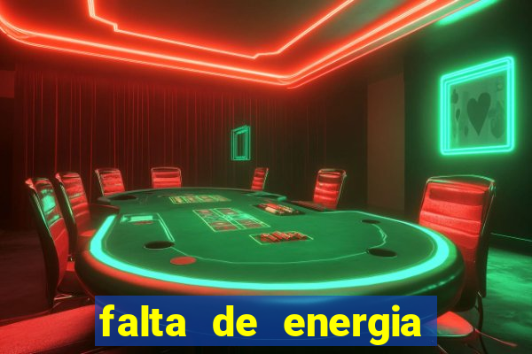 falta de energia em caucaia